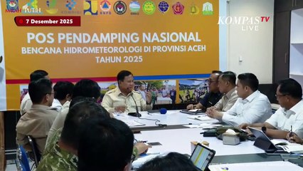 Saat Prabowo Telepon Bupati Aceh Tengah & Bener Meriah: Kalau Bupati Masih Senyum, Saya Tenang..