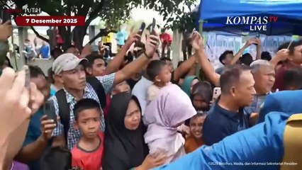 Depan Gubernur Aceh Mualem, Presiden Prabowo: Baru Satu Tahun, Kita Dipilih untuk Atasi Kesulitan!