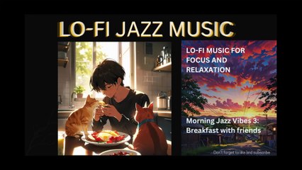 LOFI JAZZ MUSIC MORNING JAZZ VIBES 3 BREAKFAST WITH FRIENDS