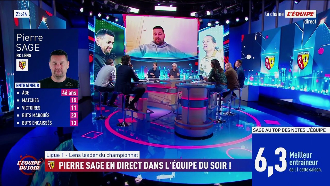 « On joue notre carte à fond le temps que ça durera » : Pierre Sage se montre confiant pour la suite du Championnat - Foot - Ligue 1 - Lens