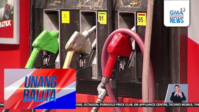 DOE-OIMB – Presyo ng gasolina, posibleng tumaas ngayong linggo; maaaring may rollback sa presyo ng diesel at kerosene | Unang Balita