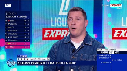 Auxerre remporte le match de la peur - Foot - Ligue 1