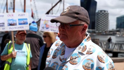 Heritage Docklands ships evicted with nowhere to go