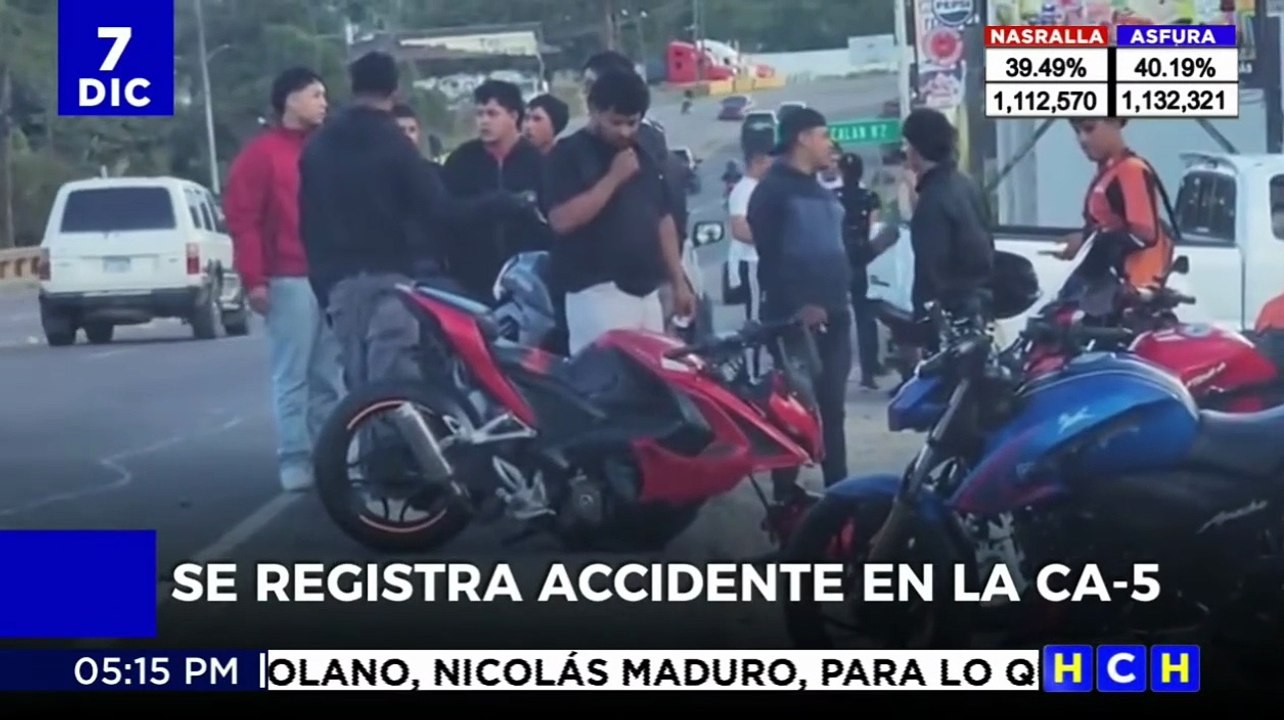 Accidente vial en Siguatepeque deja un herido