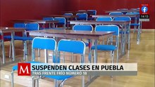 En Puebla, SEP suspende clases en 64 municipios por el frente frío 18; aplica para 5 mil escuelas