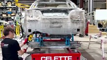 Nissan Skyline R34 restoration by Built By Legends (Japan)  on a Celette frame machine