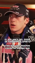 Franco Colapinto: “Gracias a Dios ya terminó este año”