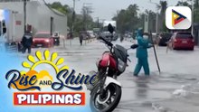 Lahar, rumagasa mula sa Bulkang Mayon dahil sa shear line | ulat ni Garry Carillo ng Radyo Pilipinas Albay