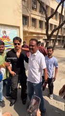 nonchalant selfies, but selfies nonetheless. tiger shroff steps out on a sunday