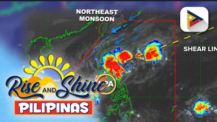 LPA, nagpapaulan ngayong araw sa MIMAROPA at Western Visayas; shear line, nagpapaulan pa rin sa CAR, Northern at Central Luzon, at Quezon Province