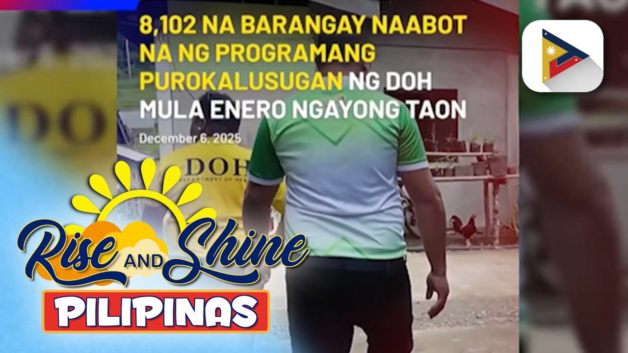 Higit 8,000 barangay sa buong bansa, nahatiran ng mga serbisyong medikal ng DOH