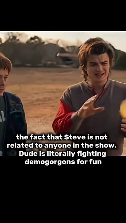 He is just doing it for the fun #strangerthings #strangerthings5