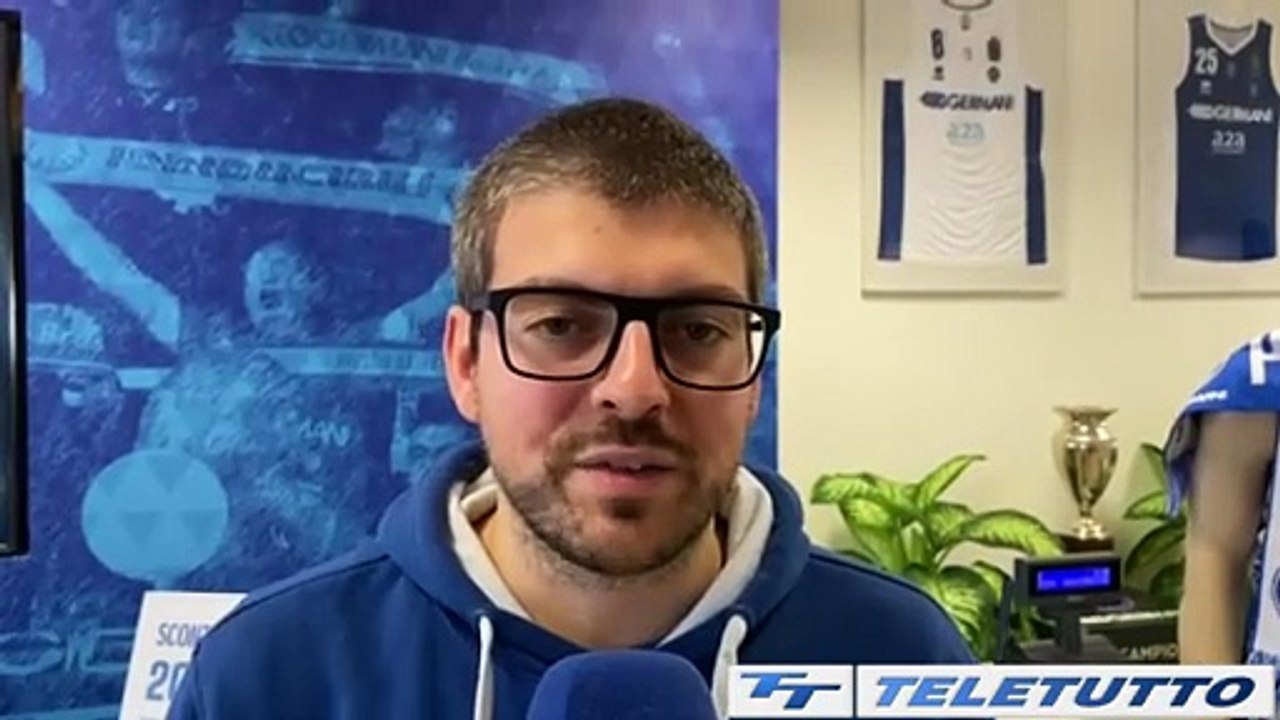 Video News - Germani, Cotelli: "Con la Virtus big match con tanto orgoglio"