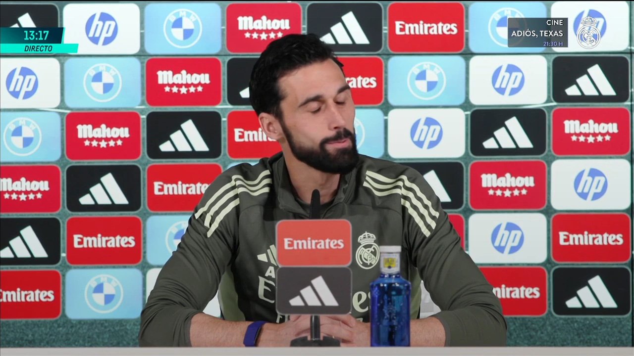 Rueda de prensa de Arbeloa previa a visitar al Valencia