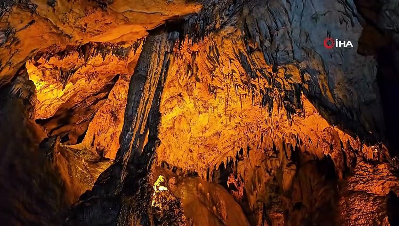 350 milyon yıllık Gökgöl Mağarası'na ziyaretçi rekoru!