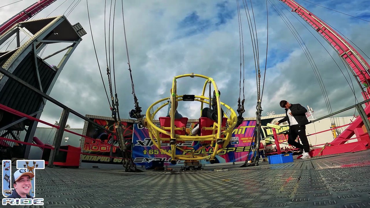 Manège KATAPULT - Foire Saint-Romain, Rouen 2025 | Off ride