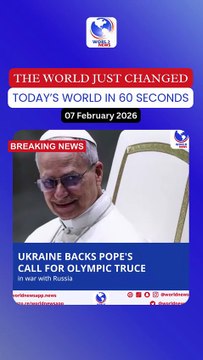 Ukraine backs Pope's call for Olympic truce in war with Russia