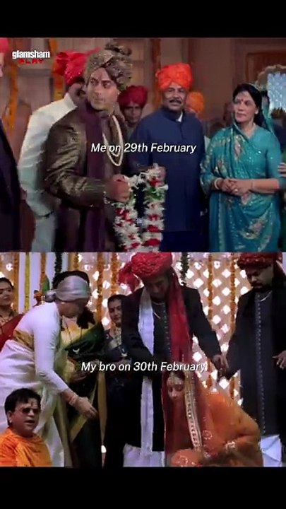 That "imaginary date" energy is too real! 🙄🤣   ​#glamsham #bollywood  #classic #relatable #mood   ​{glamsham, bollywood,classic, relatable, mood}