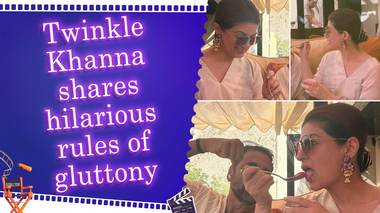 Twinkle Khanna shares her ‘three golden rules of gluttony’ with Akshay Kumar