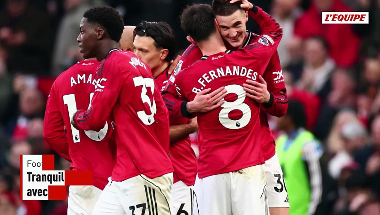 Tranquille vainqueur de Tottenham, Manchester United enchaîne avec un quatrième succès d'affilée - Foot - Premier League