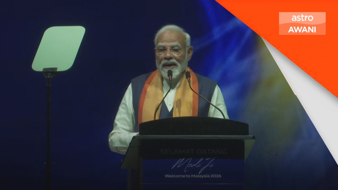 Bakat menyanyi lagu Hindi, Anwar kini tular di India - Modi