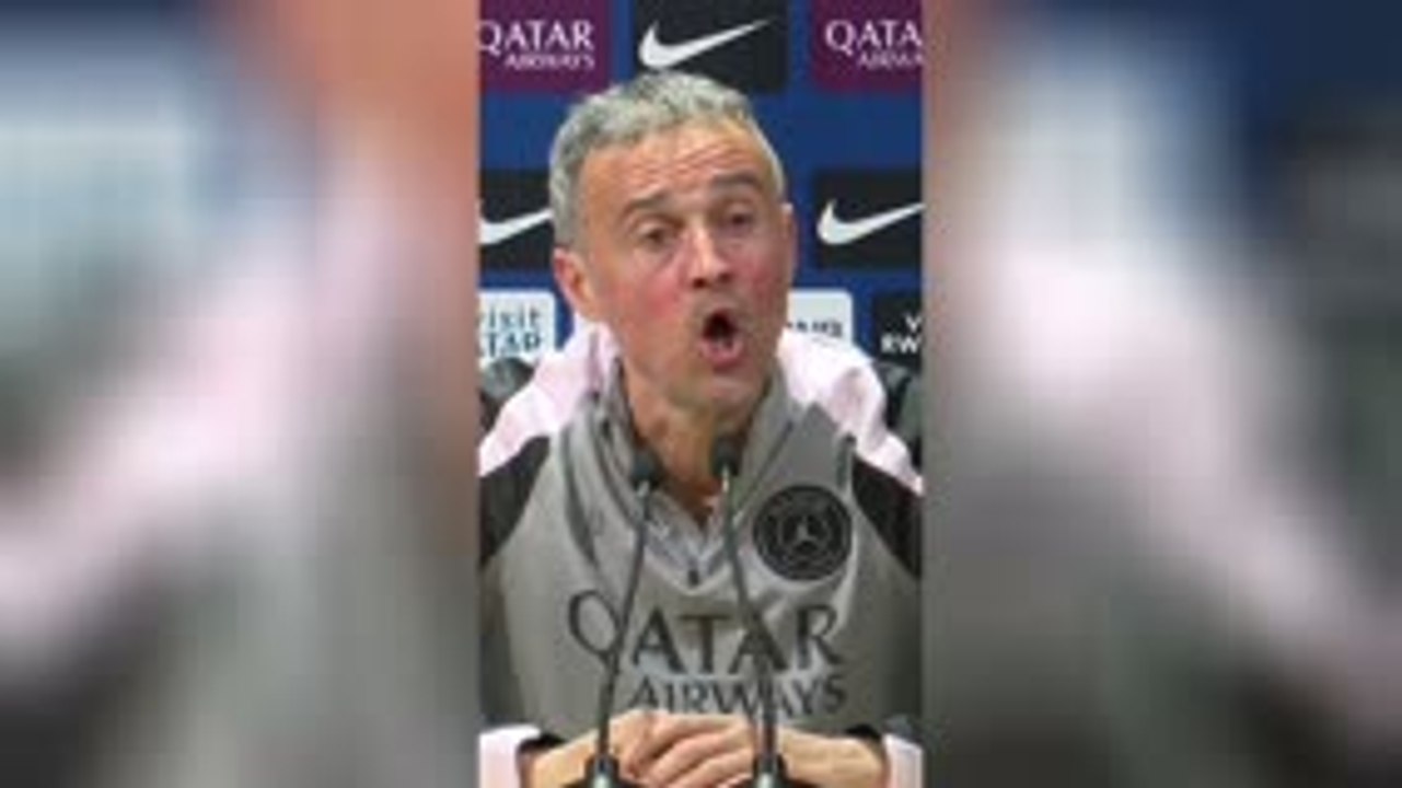 Enrique defends De Zerbi ahead of Le Classique
