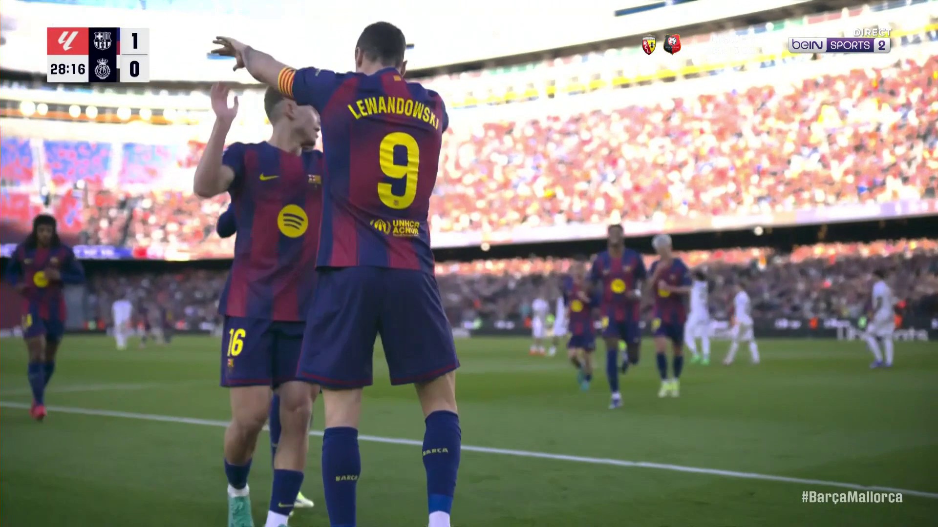 La Liga : Lewandowski fait danser la défense de Majorque !