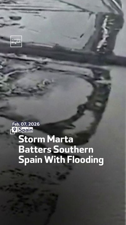 Storm Marta Batters Southern Spain With Flooding