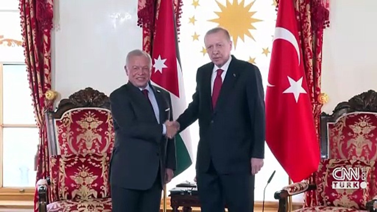 Ürdün Kralı 2. Abdullah Türkiye'de! Cumhurbaşkanı Erdoğan: "Dostluğumuzu kuvvetlendirecek önemli kararlar aldık"