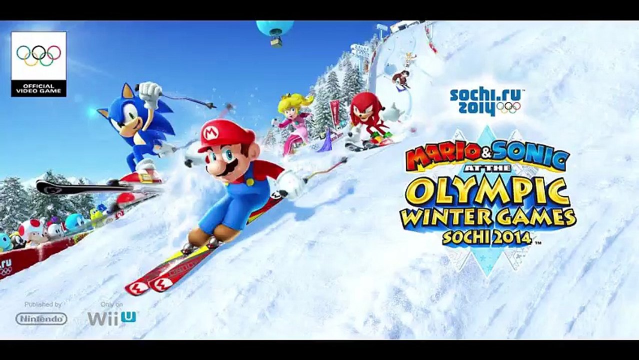 Main Menu: Mario & Sonic at the Sochi 2014 Olympic Winter Games