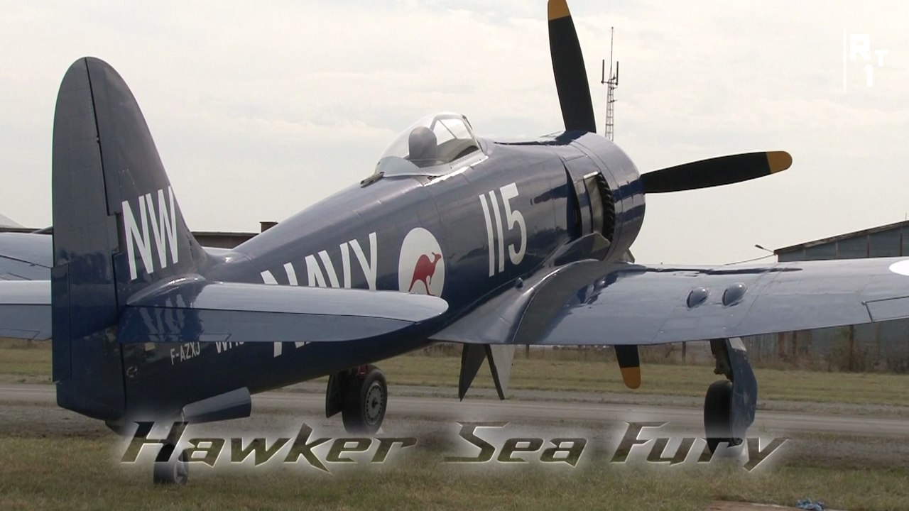 HAWKER SEA FURY  🤩💥BEST OF 💥🤩Rennes