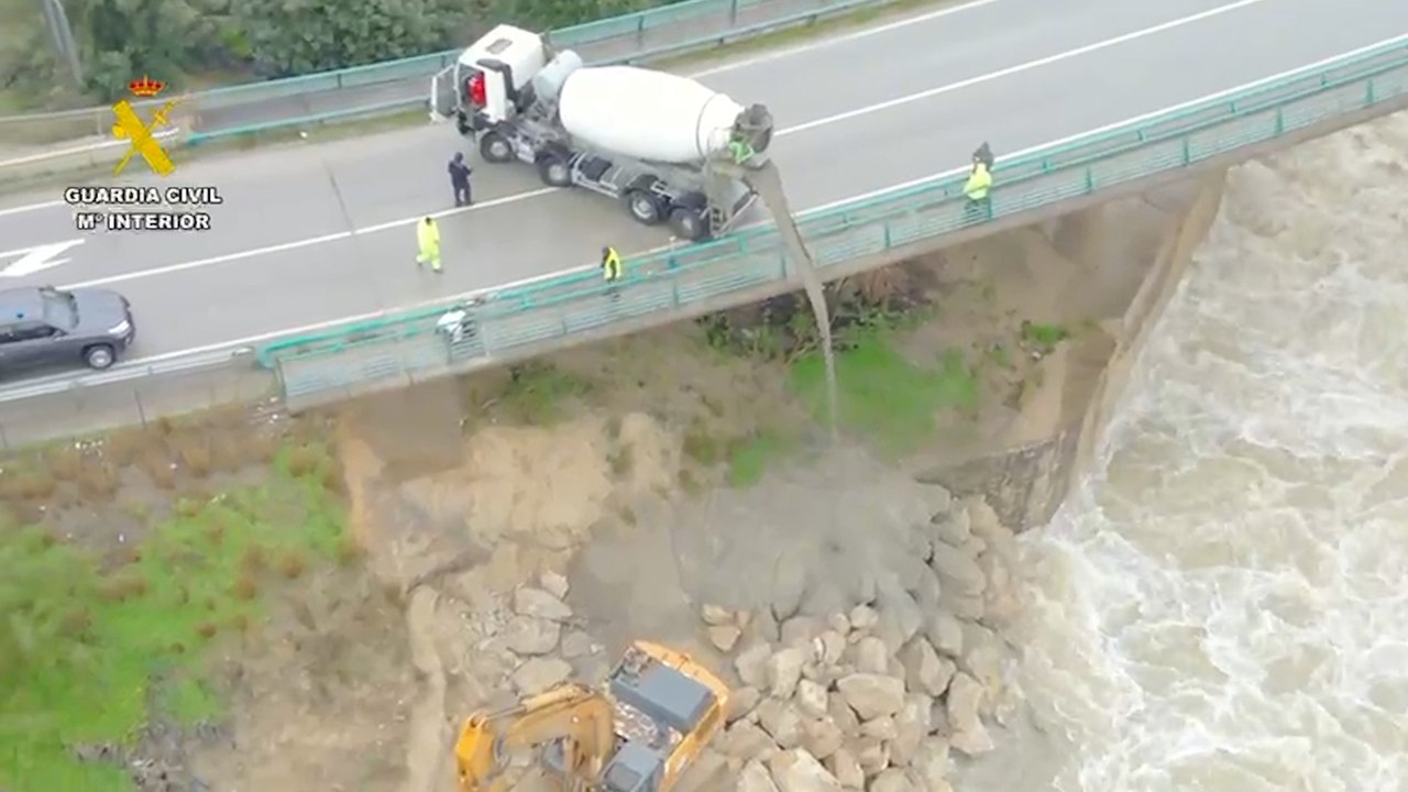Así vigilan los embalses y las presas de Andalucía ante el riesgo de daños por las últimas borrascas