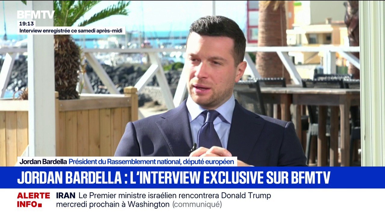 Affaire Epstein: "Je n'ai jamais compris la complaisance à l'égard de Jack Lang", déclare Jordan Bardella (RN)