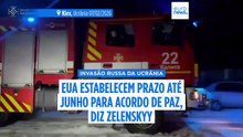 EUA estabeleceram um prazo para o fim de guerra, diz Zelenskyy