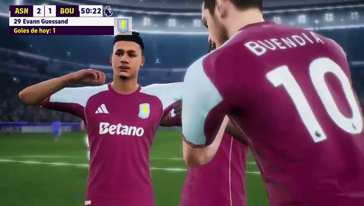 EFOOTBALL 2026 MOBILE GAMEPLAY - AFC BOURNEMOUTH vs. ASTON VILLA - PREMIER LEAGUE 25/26 | [60 FPS]