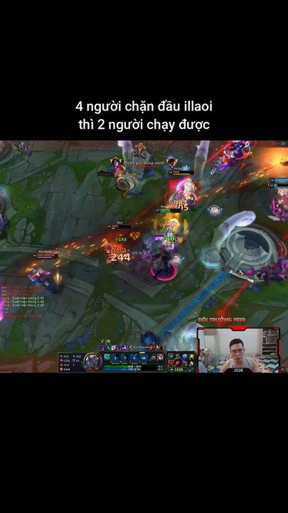 4 người chặn đầu illaoi thì 2 người chạy được #kled #illaoi #lienminhhuyenthoai #leagueoflegends #knightriseky