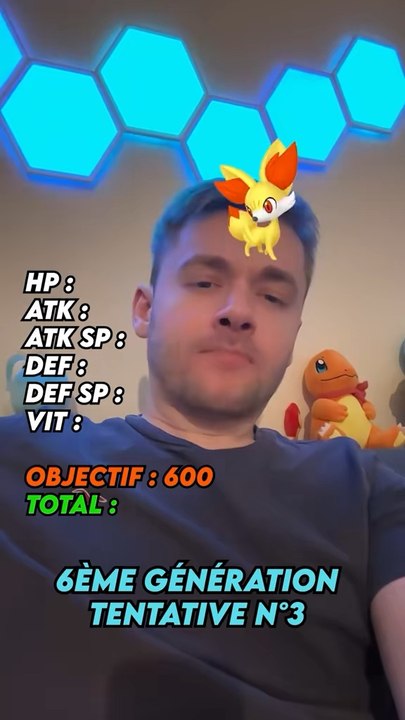 Pokémon 600 Gen 6 challenge, essai 3