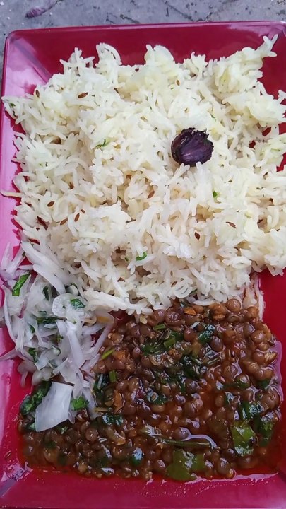 Street Style Dal Chawal Recipe | Desi Food Lover 😋