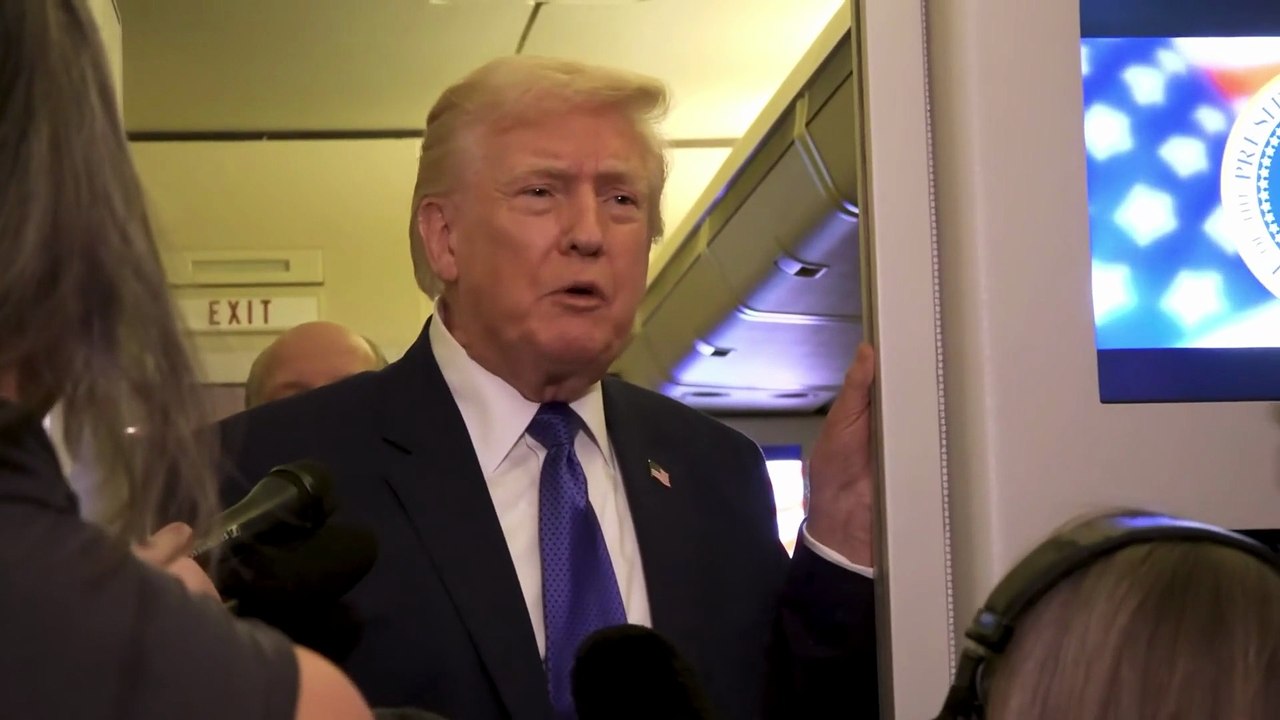 Trump deflects question on racist Obama video: 'You don't know what's going on, I know what's going on'