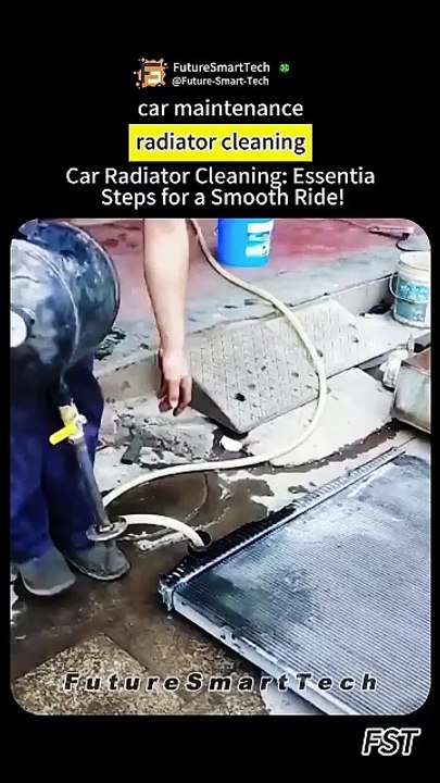 Car Radiator Cleaning_ Essential Steps for a Smooth Ride! - video ...