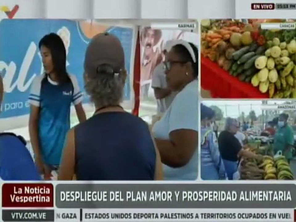 Habitantes del estado Barinas son beneficiados con el Plan Amor y Prosperidad Alimentaria