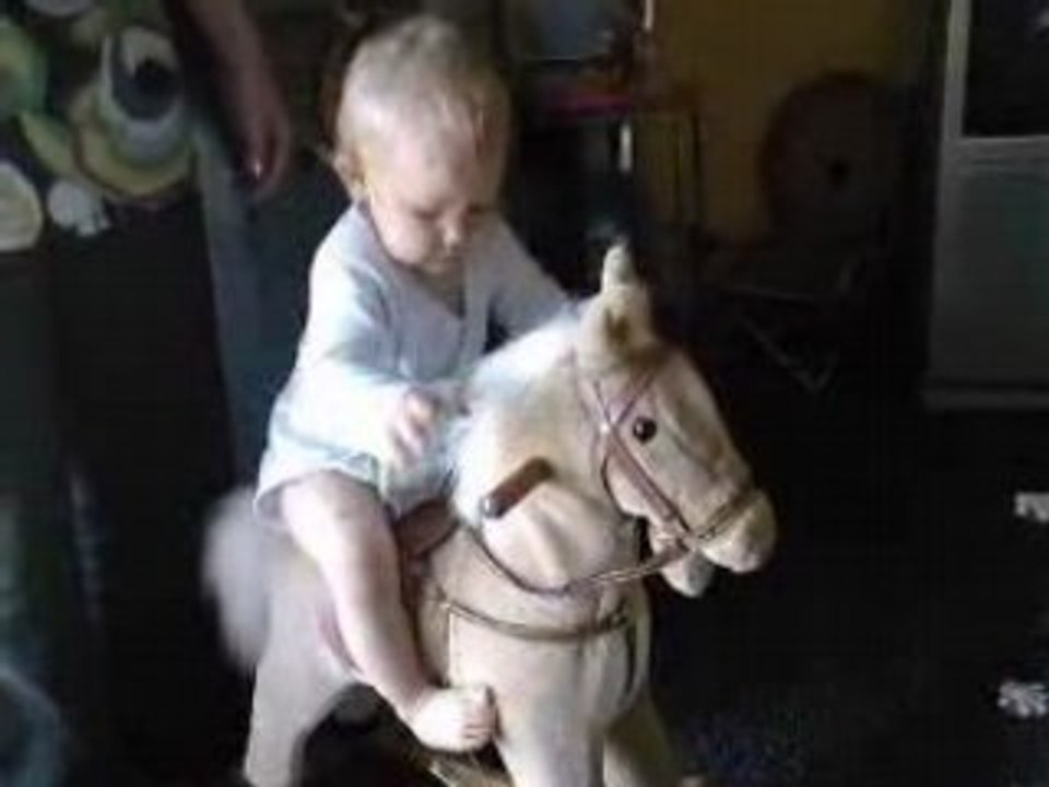 matteo sur son cheval