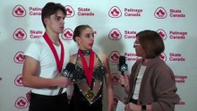 2026 Skate Canada Trophy - Novice Pair Champion Interview