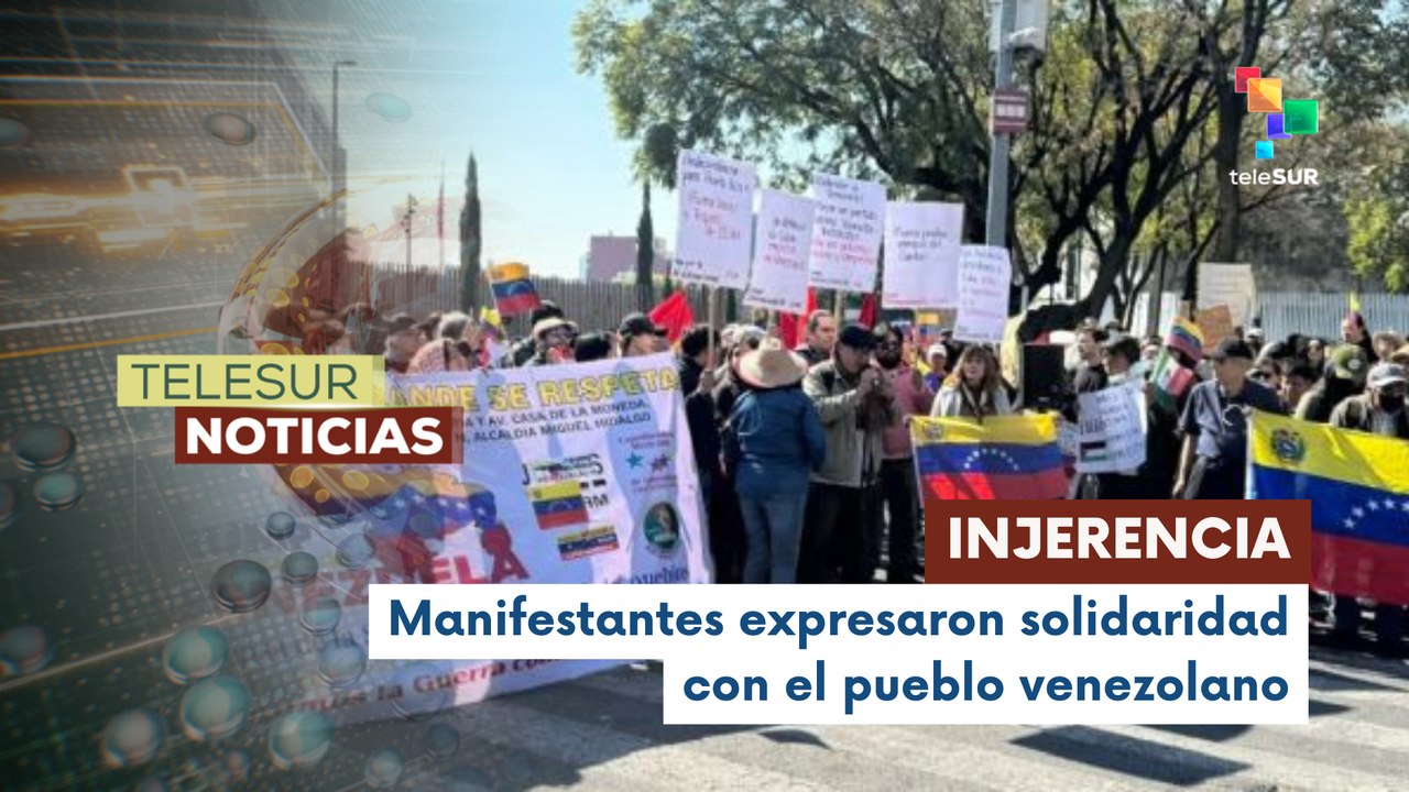 Organizaciones sociales y populares de México realizan una gran marcha nacional