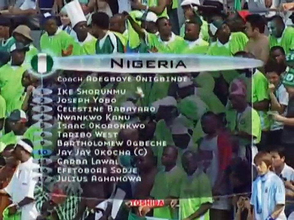 Copa do Mundo 2002  Argentina x Nigéria (Grupo F) com Cléber Machado (Globo)