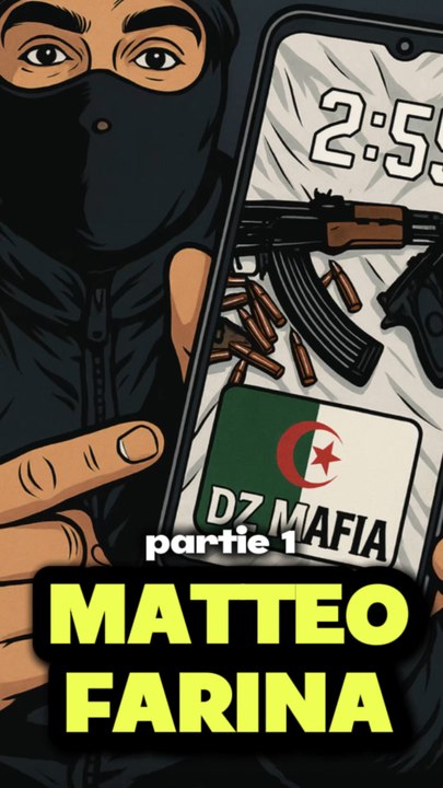 Un puceau de 18 piges qui est devenu tueur à gage pour la DZ Mafia. : Matteo Farina partie 1.