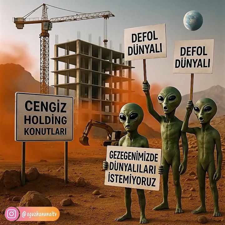 Marslıların Protestosu