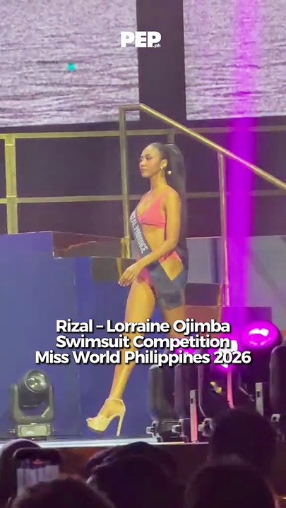 Miss World PH-Rizal Province Lorraine Ojimba in swimsuit | PEP Coverage