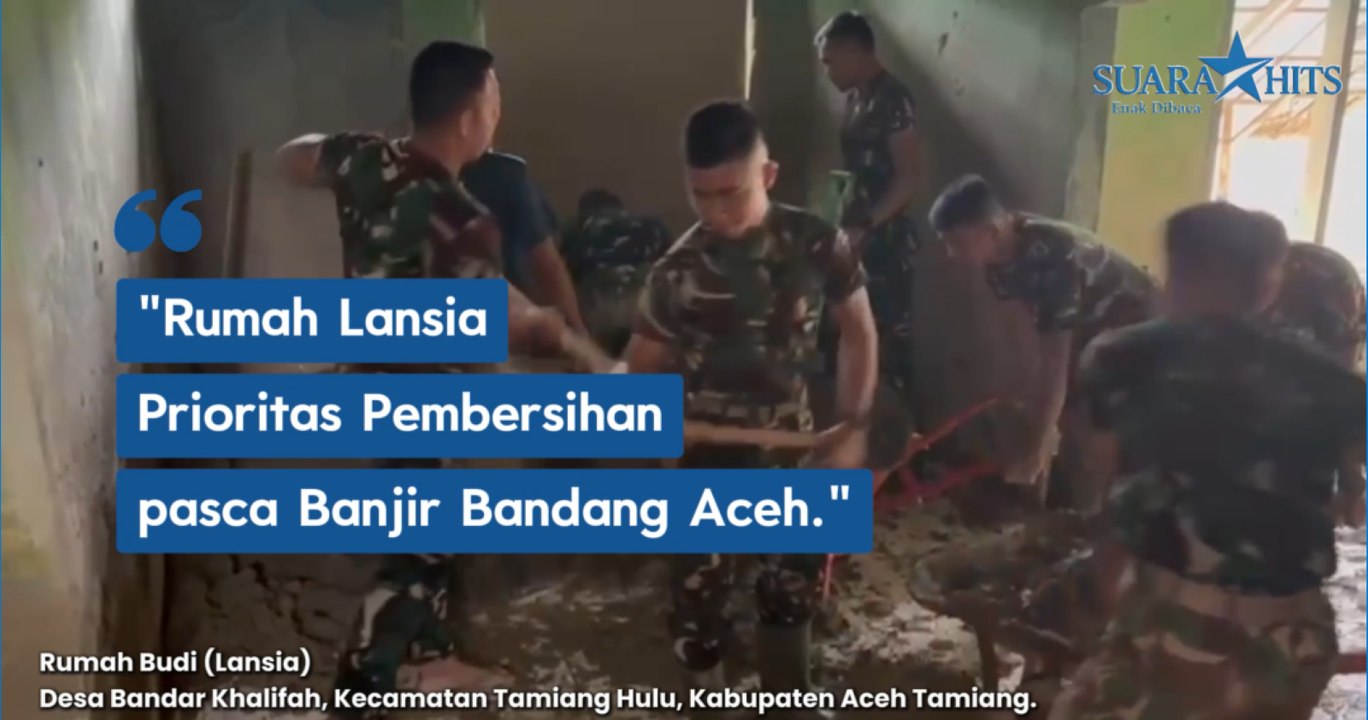 Rumah Lansia Jadi Fokus Utama Pembersihan Pasca Banjir