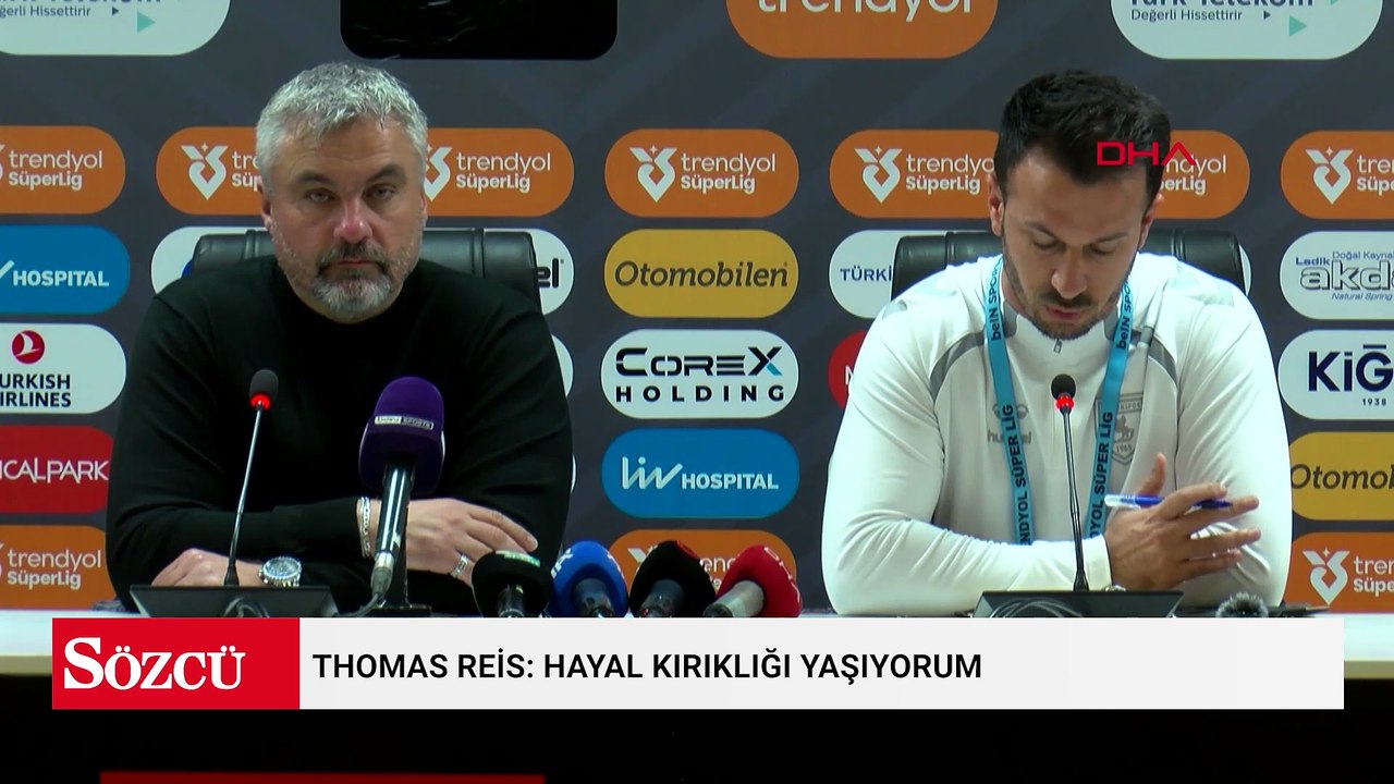 Thomas Reis: Hayal kırıklığı yaşıyorum